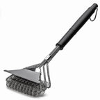 Rust Resistant Stainless Steel Bristle Free BBQ Grill Brush Cleaner