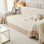 Rustic Cotton Tassel Sofa Cover