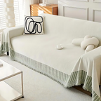 Rustic Cotton Tassel Sofa Cover