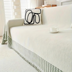 Rustic Cotton Tassel Sofa Cover