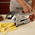 Durable French Fry Cutter with Stainless Steel Blades