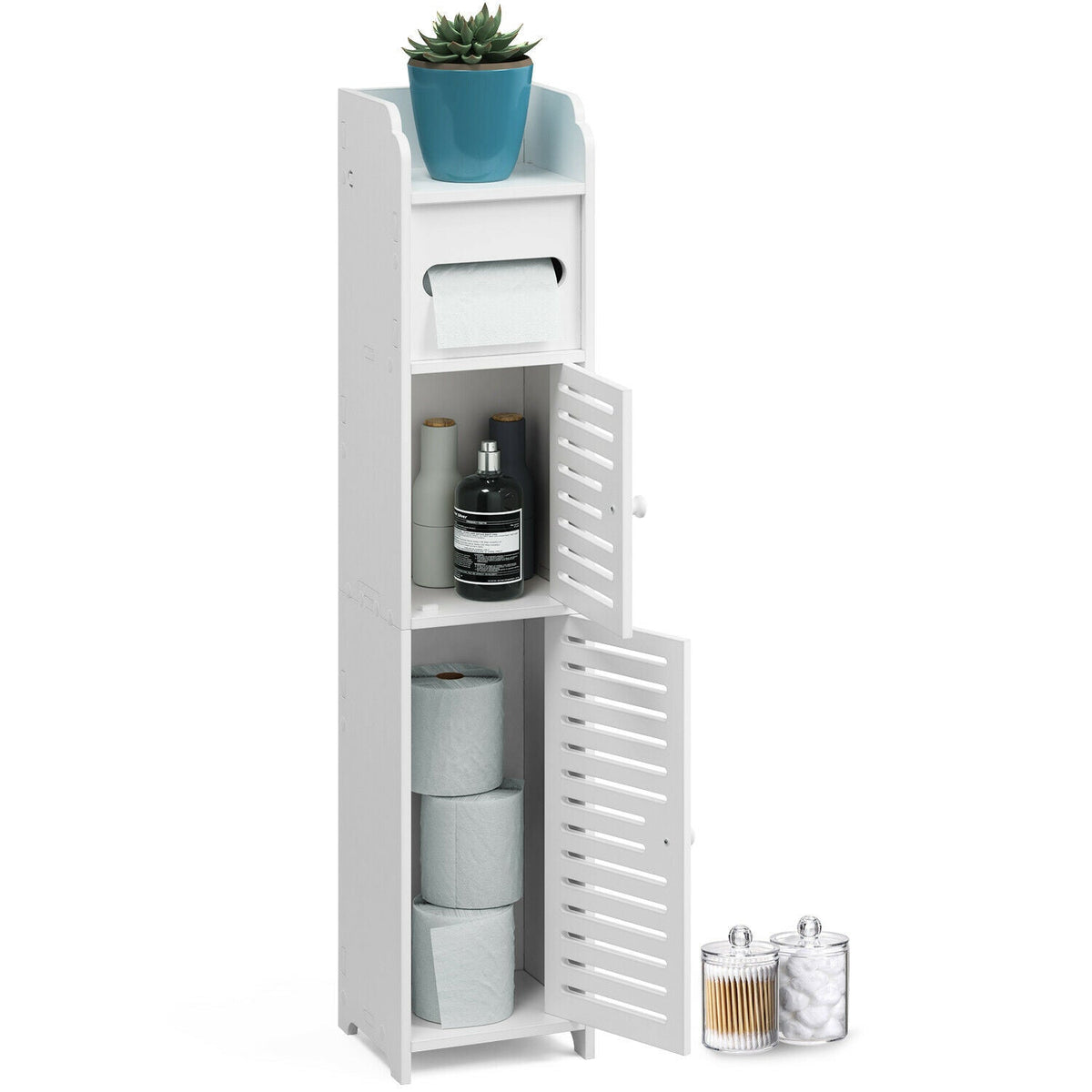 Bathroom Storage Floor Cabinet