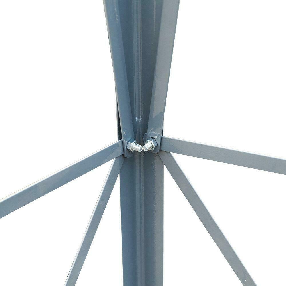 Windmill 8FT Metal Ornamental - Garden Decoration