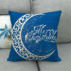 18" Cojines Merry Xmas Couch Throw Pillow Cover Case Home Sofa Decor Pillowslip