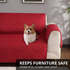 1/2/3 Seater Pet Sofa Protector Cover Quilted Couch Covers Lounge Slipcover