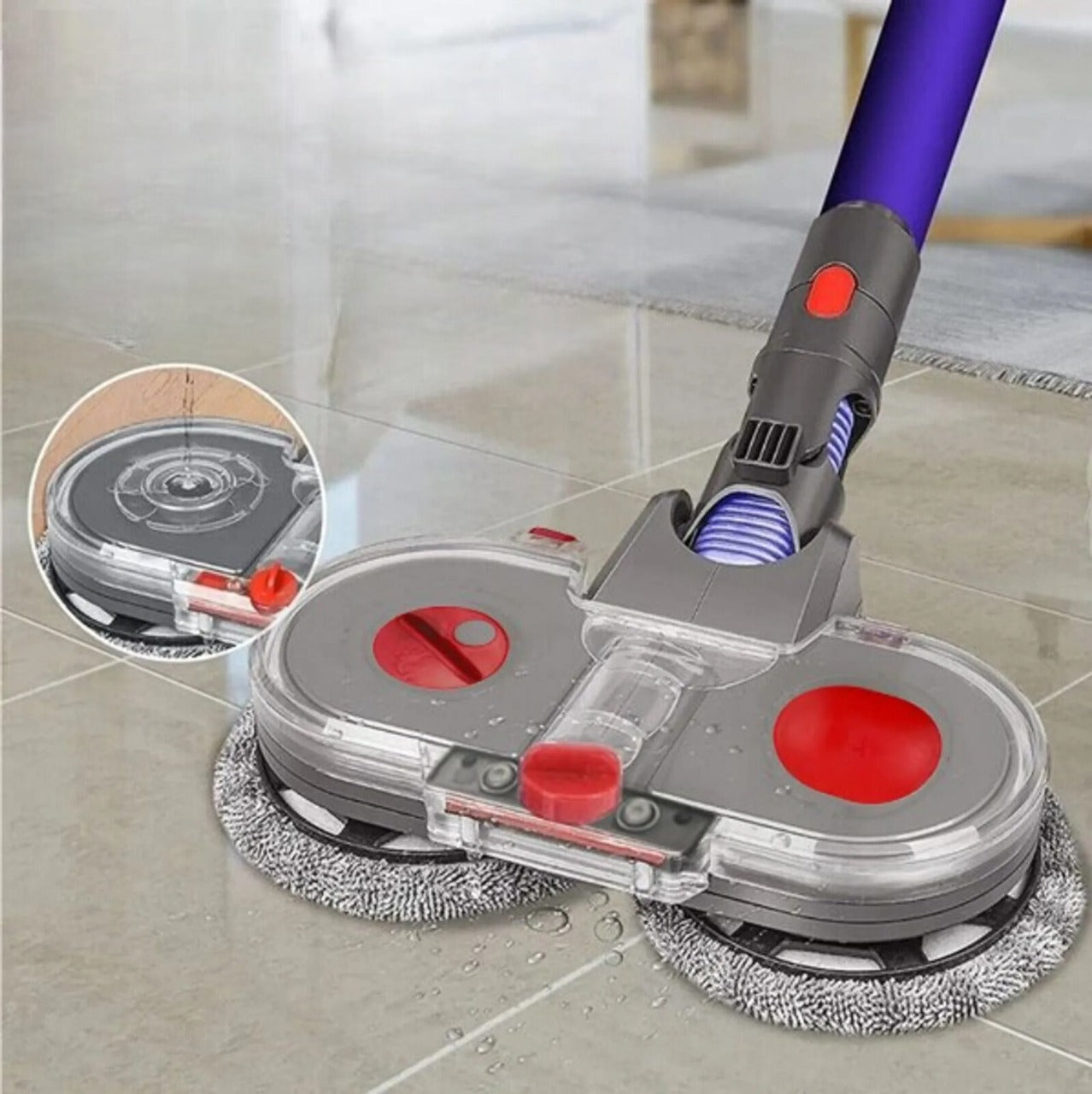Ambie - Slim Electric Mop Head
