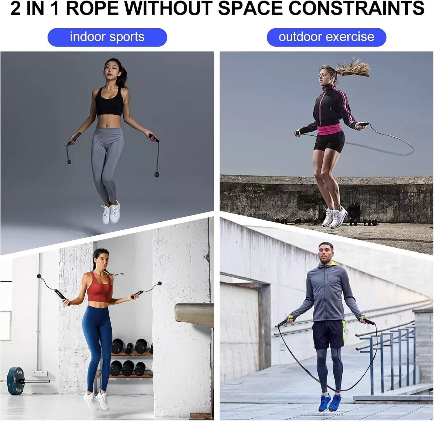 Smart Jump Rope – Cordless Fitness with Real-Time Tracking