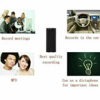 Mini Voice Recorder – Mini Audio Recorder – Mini Recording Device – Smallest Hidden Audio Recorder