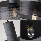 Betono_B | Industrial LED pendant light – Concrete & Iron