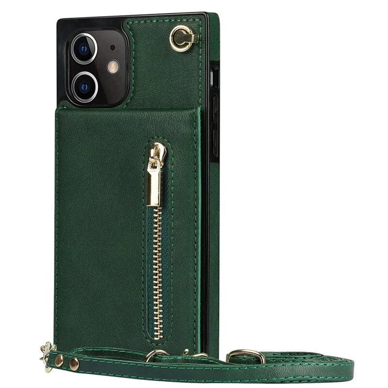 3in1 Phone Case with Card and Coin Pocket Crossbody Bag