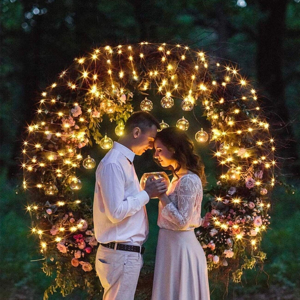 Royelux Solar String Lights Fairy Lights - Waterproof Outdoor LED