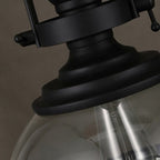 Antique Glass Iron Retro Industrial Chandelier Pendant Ceiling Lights