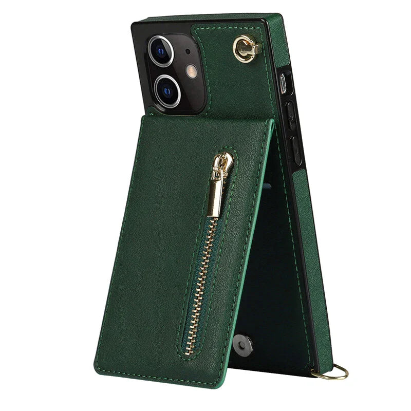 3in1 Phone Case with Card and Coin Pocket Crossbody Bag