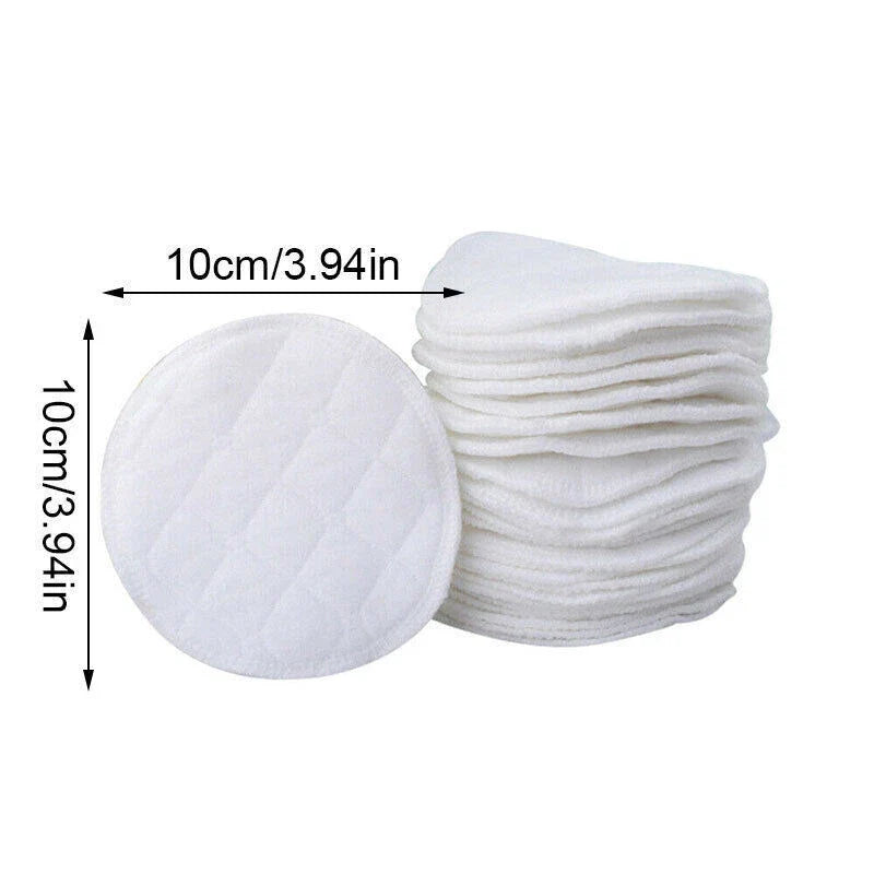 Reusable cotton nursing pads – Washable breast pads for breastfeeding mothers