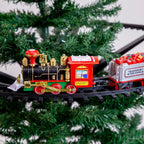 KerstExpress Tree Train – Riding Christmas Train with Light, Sound and Tree Holder