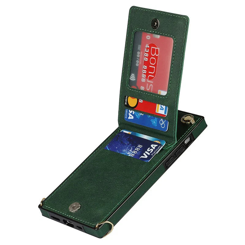 3in1 Phone Case with Card and Coin Pocket Crossbody Bag