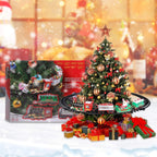 KerstExpress Tree Train – Riding Christmas Train with Light, Sound and Tree Holder