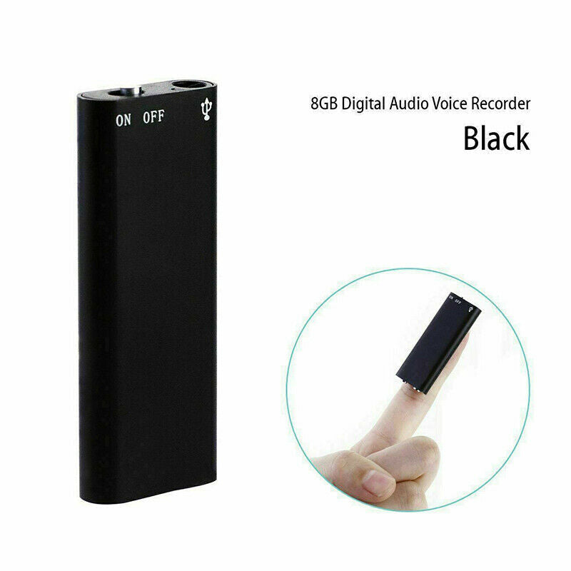 Mini Voice Recorder – Mini Audio Recorder – Mini Recording Device – Smallest Hidden Audio Recorder