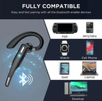 Trucker Dual Mic Wireless Bluetooth 5.1 Noise Cancelling Headset/Earpiece