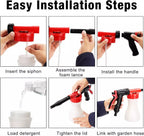 Foam Sprayer with High-Pressure Nozzle – Efficient Cleaning Gun for Garden and Home