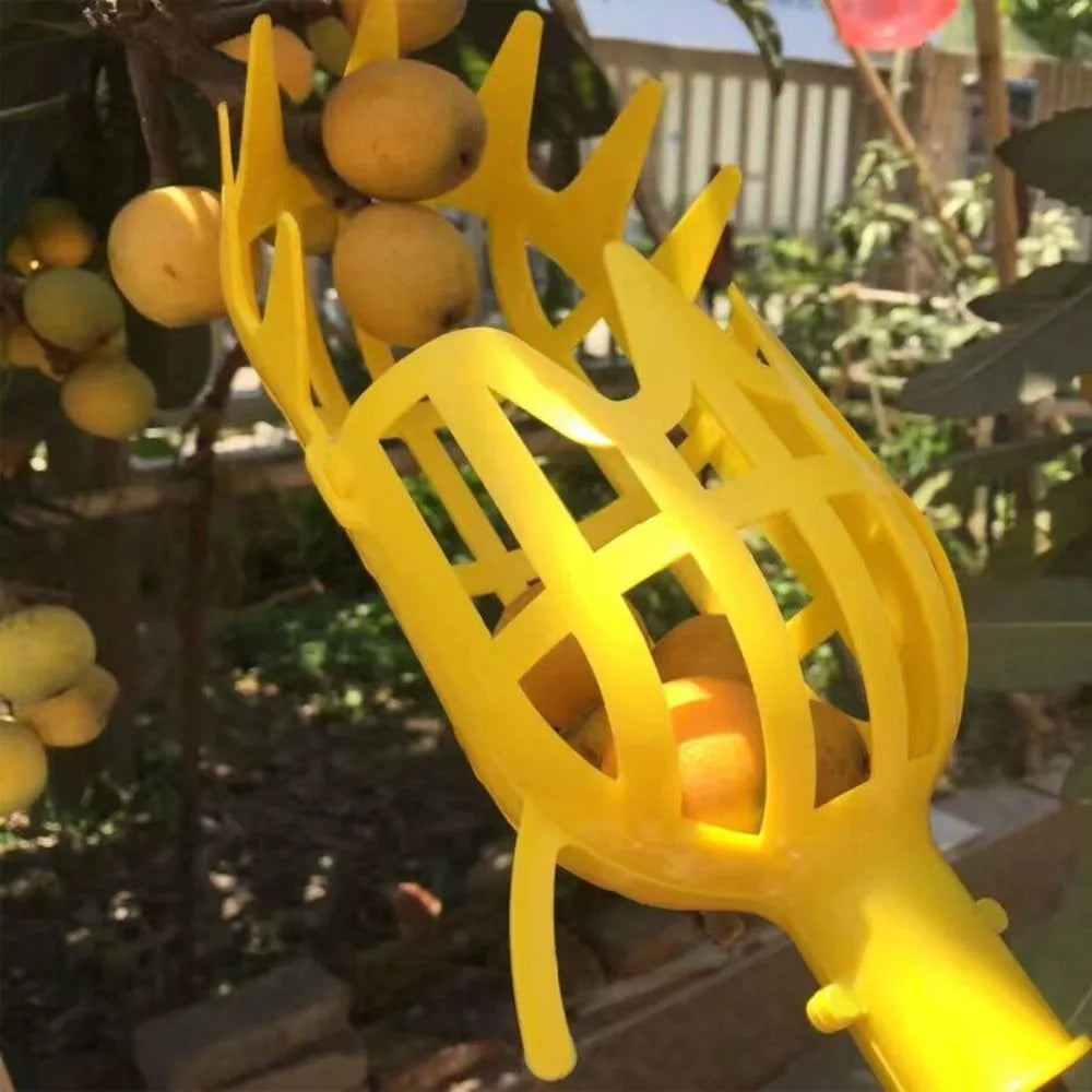 Harvest aid for fruit – Practical fruit grabber tool for trees and bushes