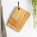 Bamboo Cutting Board Set – 3-Piece Sustainable Cutting Boards for Kitchen