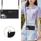 3in1 Phone Case with Card and Coin Pocket Crossbody Bag