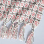 Boho Knit Blanket Throw Tassel Plaid Travel Throw Large Blankets For Sofa Bed
