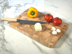 CookCore Solid Wooden Cutting Board – With Juice Groove and Non-slip
