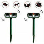 Garden Pest Repeller Solar Motion Sensor Device
