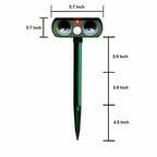 Garden Pest Repeller Solar Motion Sensor Device