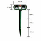 Infrared Solar Powered Animal Pest Repeller (1 Repeller)