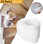 Stair Treads Non-Slip Strips for Indoors Clear Safety Anti Slip Step Grip Tape