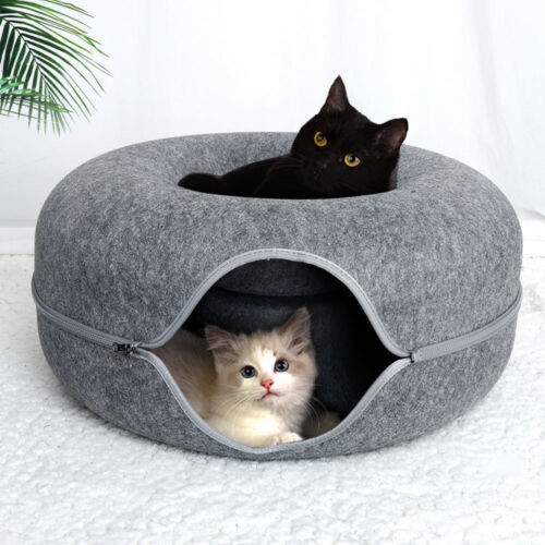 Purrfect Den - Luxury Cat Tunnel with Sleeping Spot