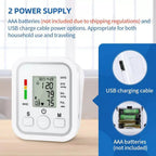 Digital Blood Pressure Monitor | Fully Automatic, Intellisense Technology & Memory Function for Home and Travel Use