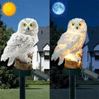 Solar Garden Light Owl – LED Outdoor Light for Garden, Terrace and Balcony, weatherproof