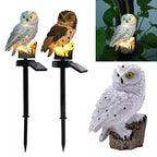 Solar Garden Light Owl – LED Outdoor Light for Garden, Terrace and Balcony, weatherproof