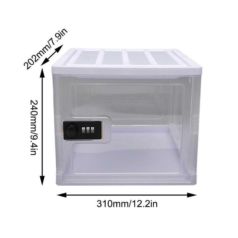 Refrigerator safe for protecting purchased groceries