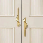 S-Shaped Luxury Cabinet Handles Modern Artistic Door and Drawer Pulls