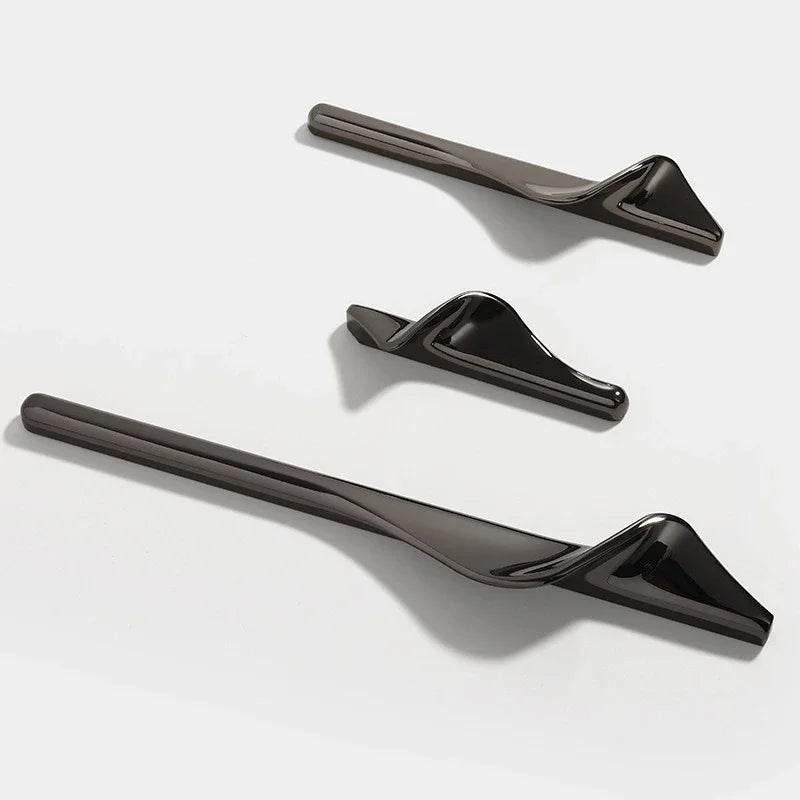 S-Shaped Luxury Cabinet Handles Modern Artistic Door and Drawer Pulls