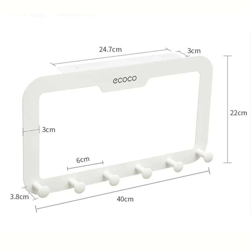 Practical door hook for hanging