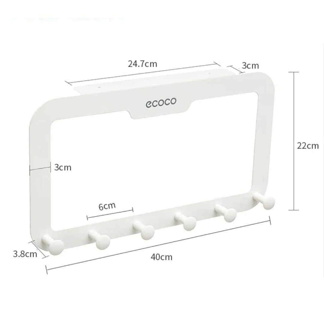 Practical door hook for hanging