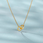 S925 Dainty Forever Linked Necklace