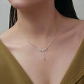 S925 Diamond Tree Botanical Necklace