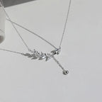 S925 Diamond Tree Botanical Necklace