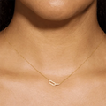 S925 Forever Linked Diamond Contrast Necklace