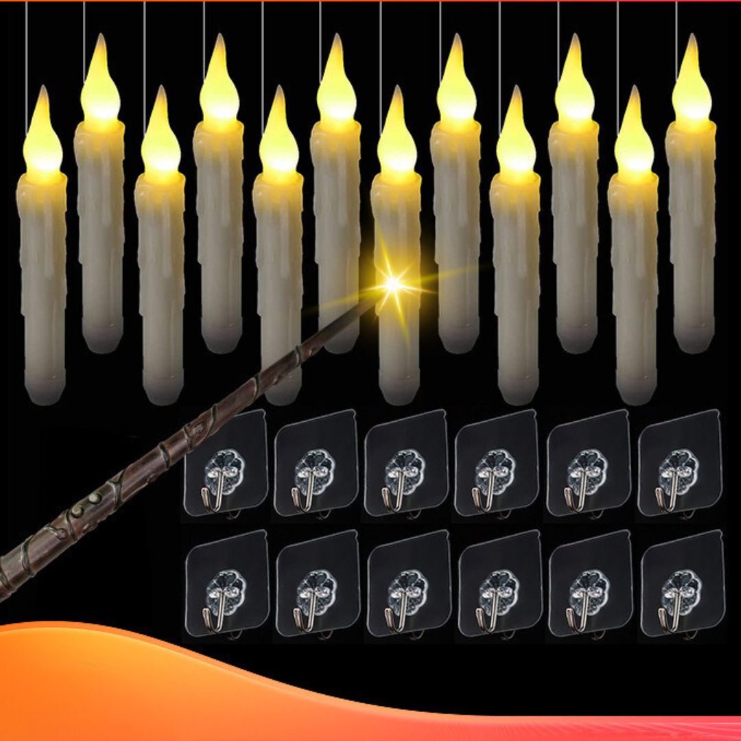 Magical Wand Candle Holders