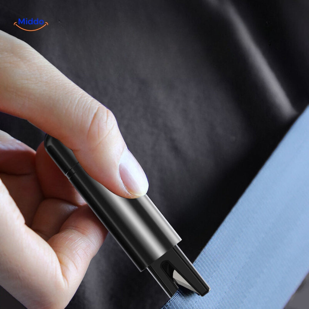 Élégance | 2-in-1 Emergency Tool | Window Breaker - Seat Belt Cutter - Compact