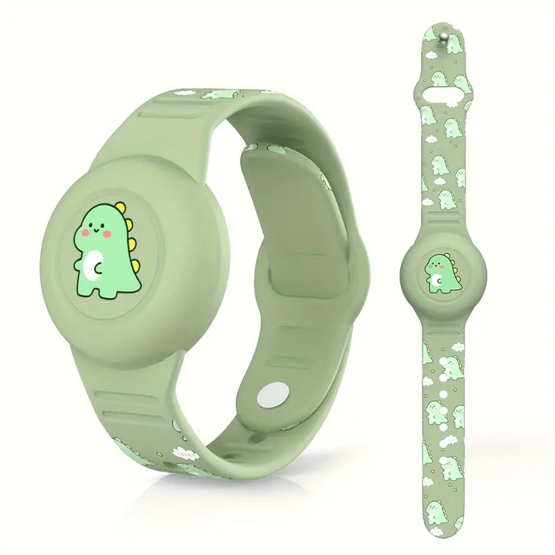 SAFESNUG – Kids’ Airtag Bracelet with Fun Dino Design