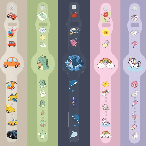 SAFESNUG – Kids’ Airtag Bracelet with Fun Dino Design